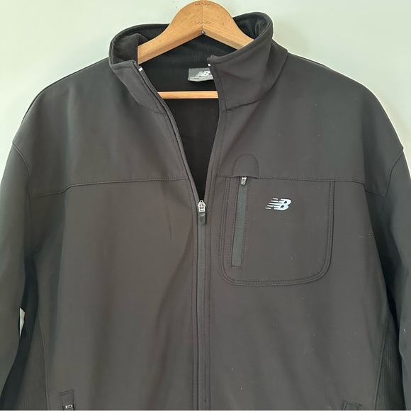 New Balance Men’s Soft Shell Full Zip Corduroy Side Jacket Size Large - Picture 2 of 14